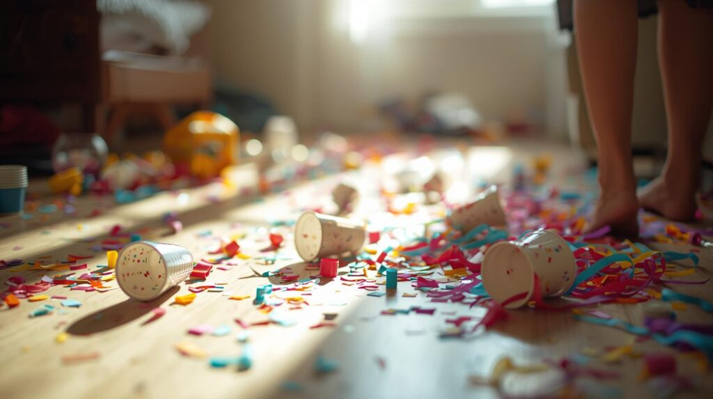 recogida y limpieza fiestas